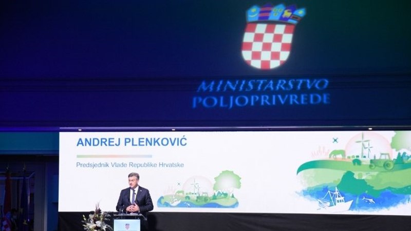 Plenković: Očekujem da Hrvatski sabor do kraja godine usvoji Strategiju poljoprivrede